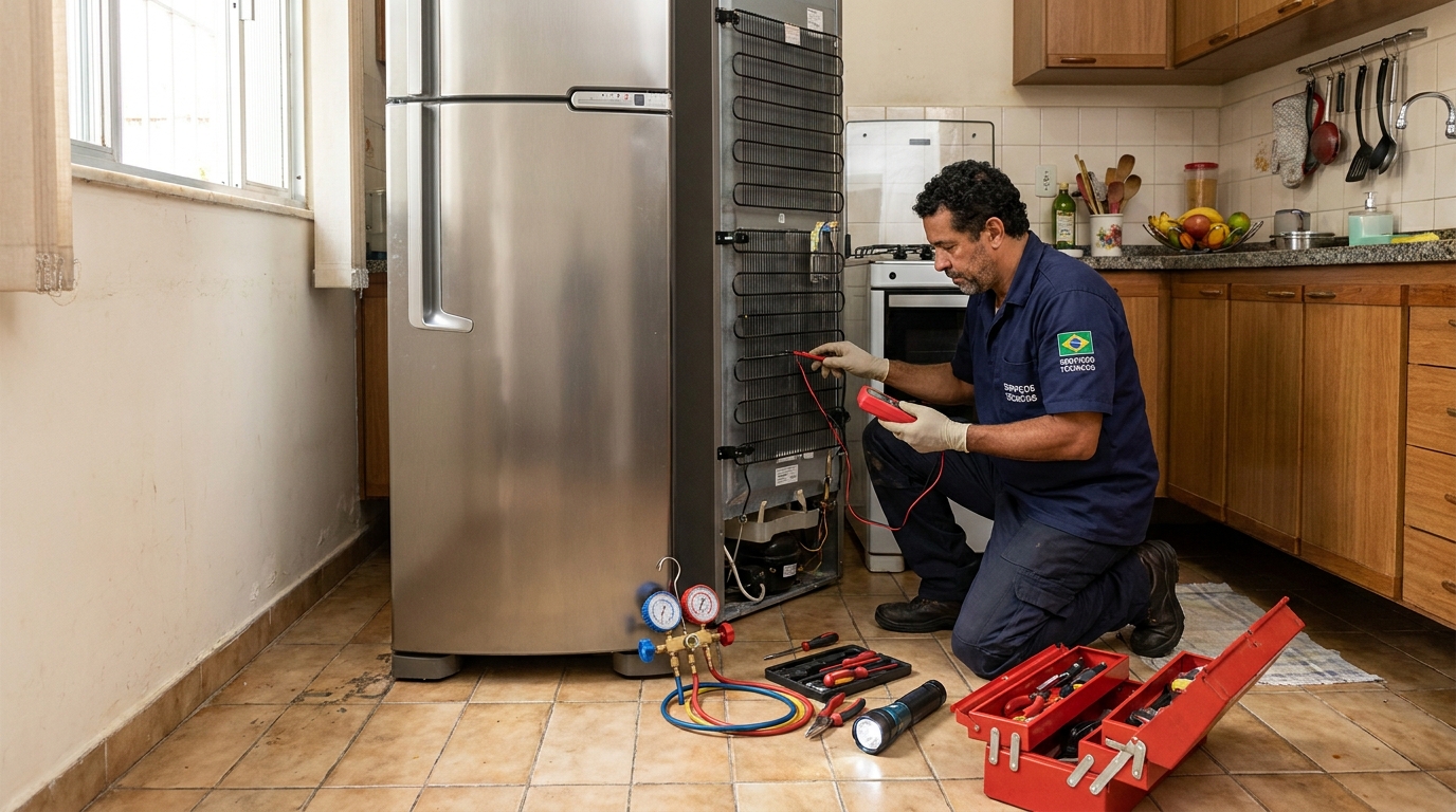 Manutenção na refrigeração em Maringá-PR